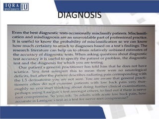 DIAGNOSIS