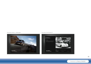 Multimedia Interface – Landing page   The history of the Porsche 911




                                                                                                35



                                                                       Solutions by Sony DADC
 