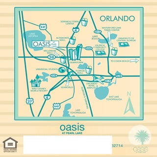 oasis    •

              AT PEARL LAKE




EQUAL ROMIG
OPPORTUNITY
                              oasis
 