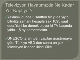 Televizyonda en çok izlenen programlar nelerdir?