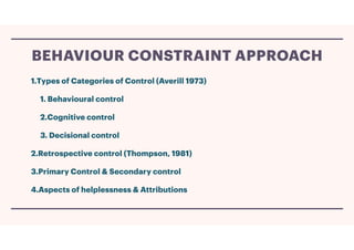Environmental bEHAVIOUR ARCHITECTURE - EBS | PDF