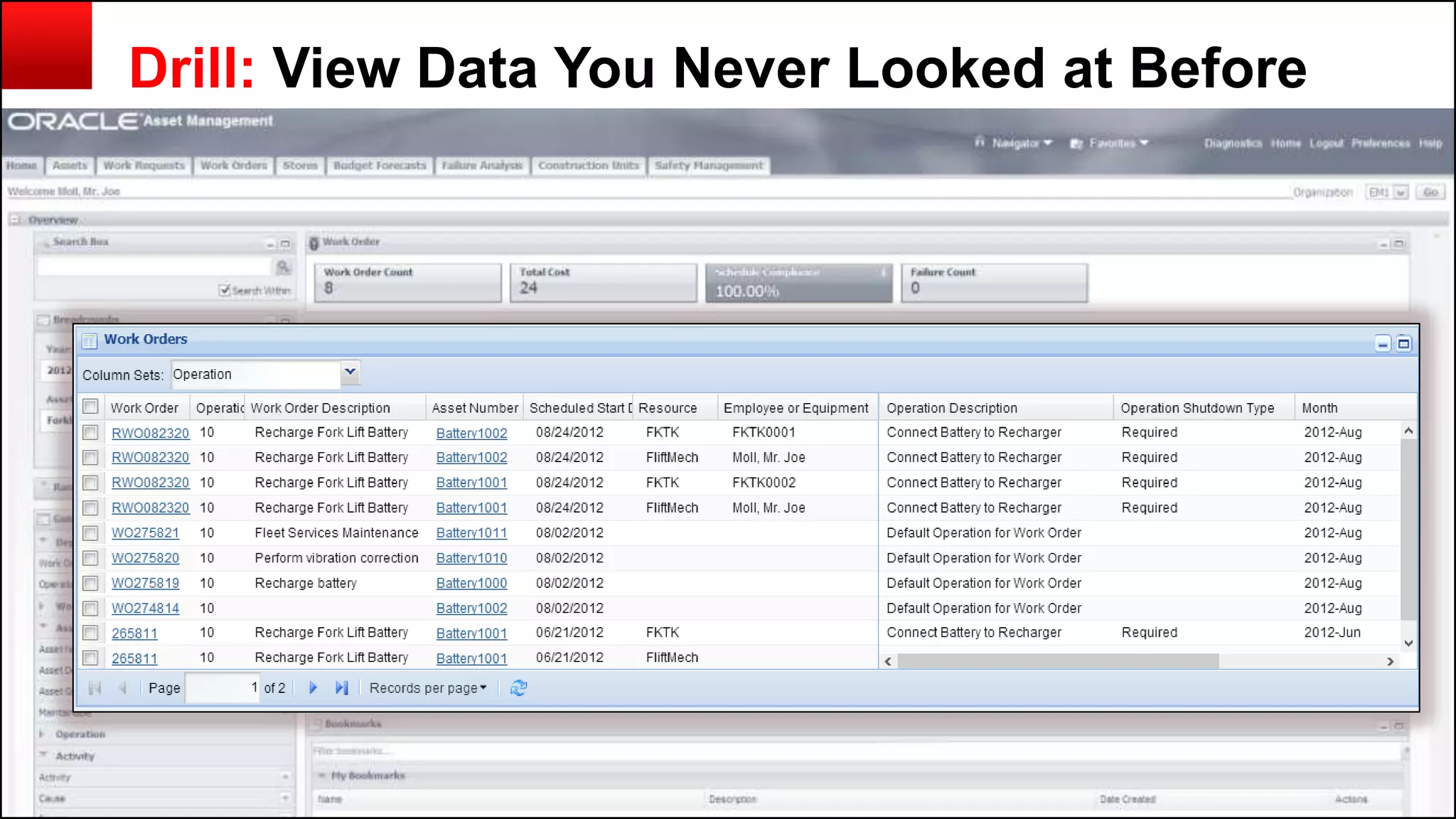 Copyright © 2014, Oracle and/or its affiliates. All rights reserved.16
Drill: View Data You Never Looked at Before
 