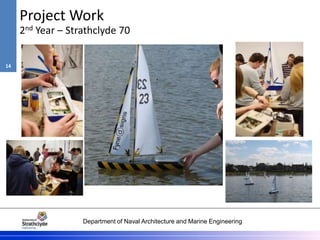 Department of Naval Architecture and Marine Engineering
Project Work
14
2nd Year – Strathclyde 70
 