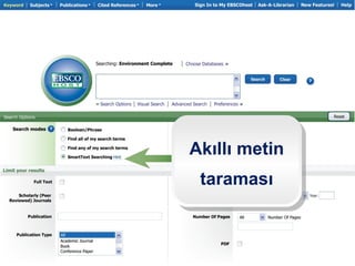 Akıllı metin
 taraması
 