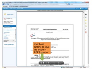 Use these
buttons to save
the article in
PDF format or
print it
 
