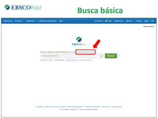 Busca básica
 