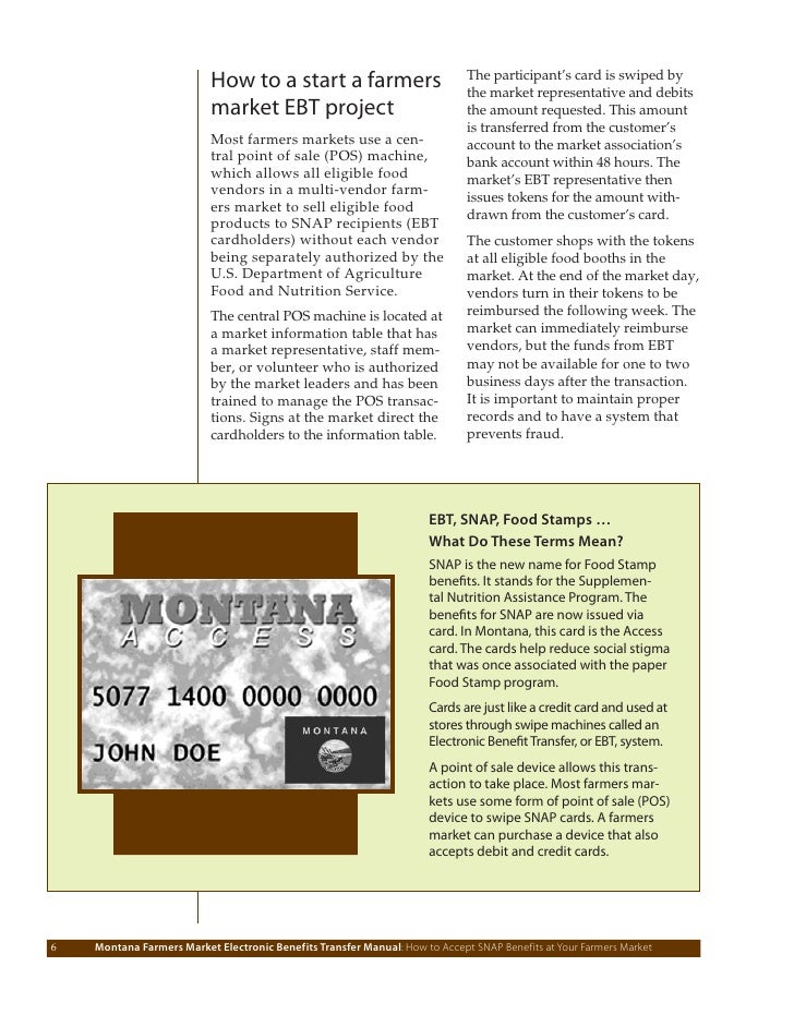 Food Stamp Policy Manual Food Stamp Policy Manual