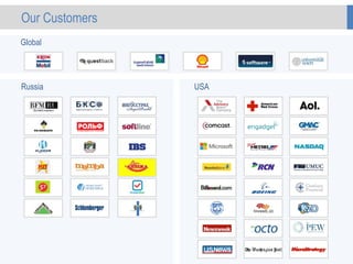 Our Customers
Global
USARussia
 
