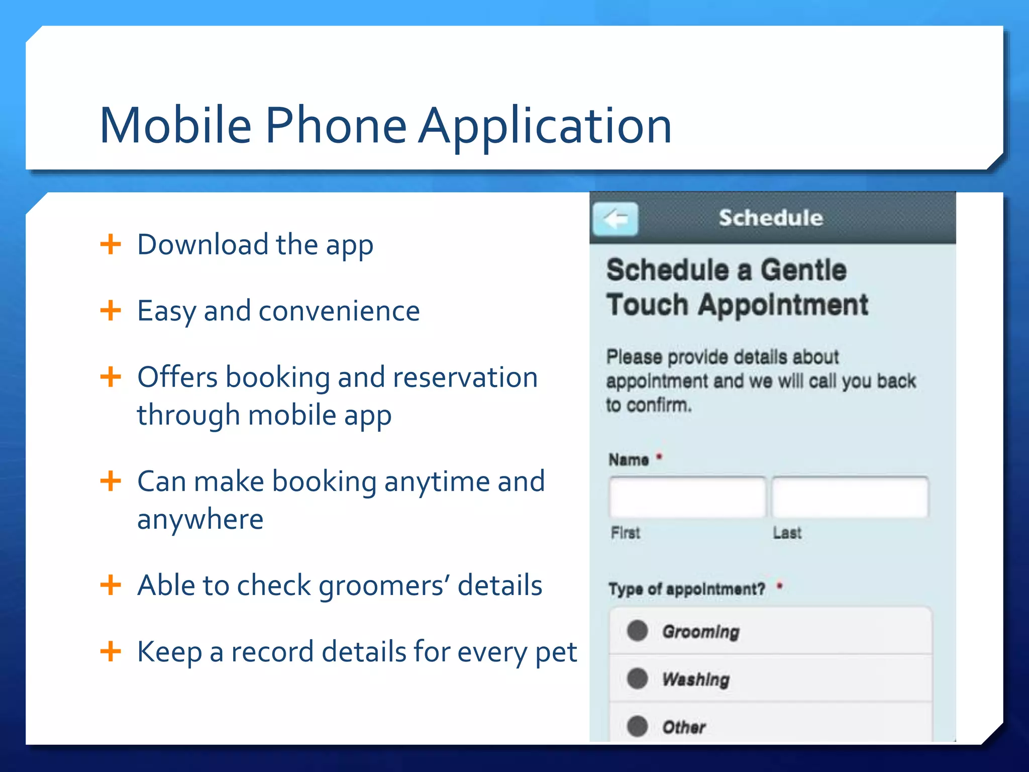 View of Mobile Pet Grooming Business Proposal Presentation for E-Business | PPTX