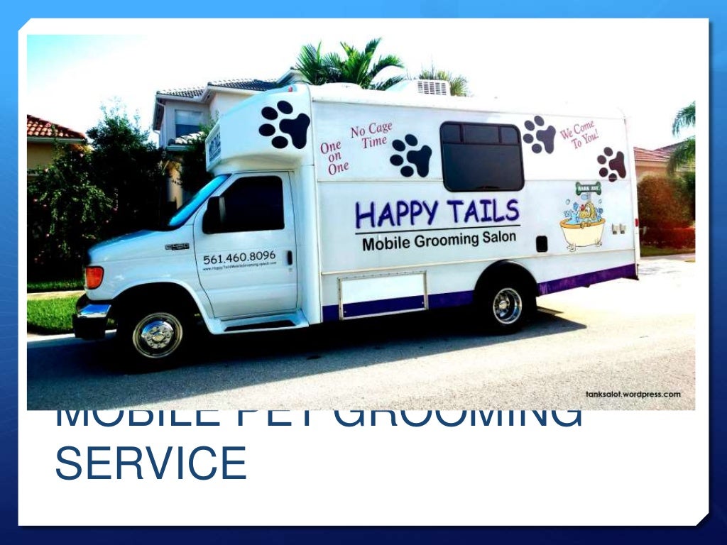 Mobile Pet Grooming Business Proposal Presentation for EBusiness