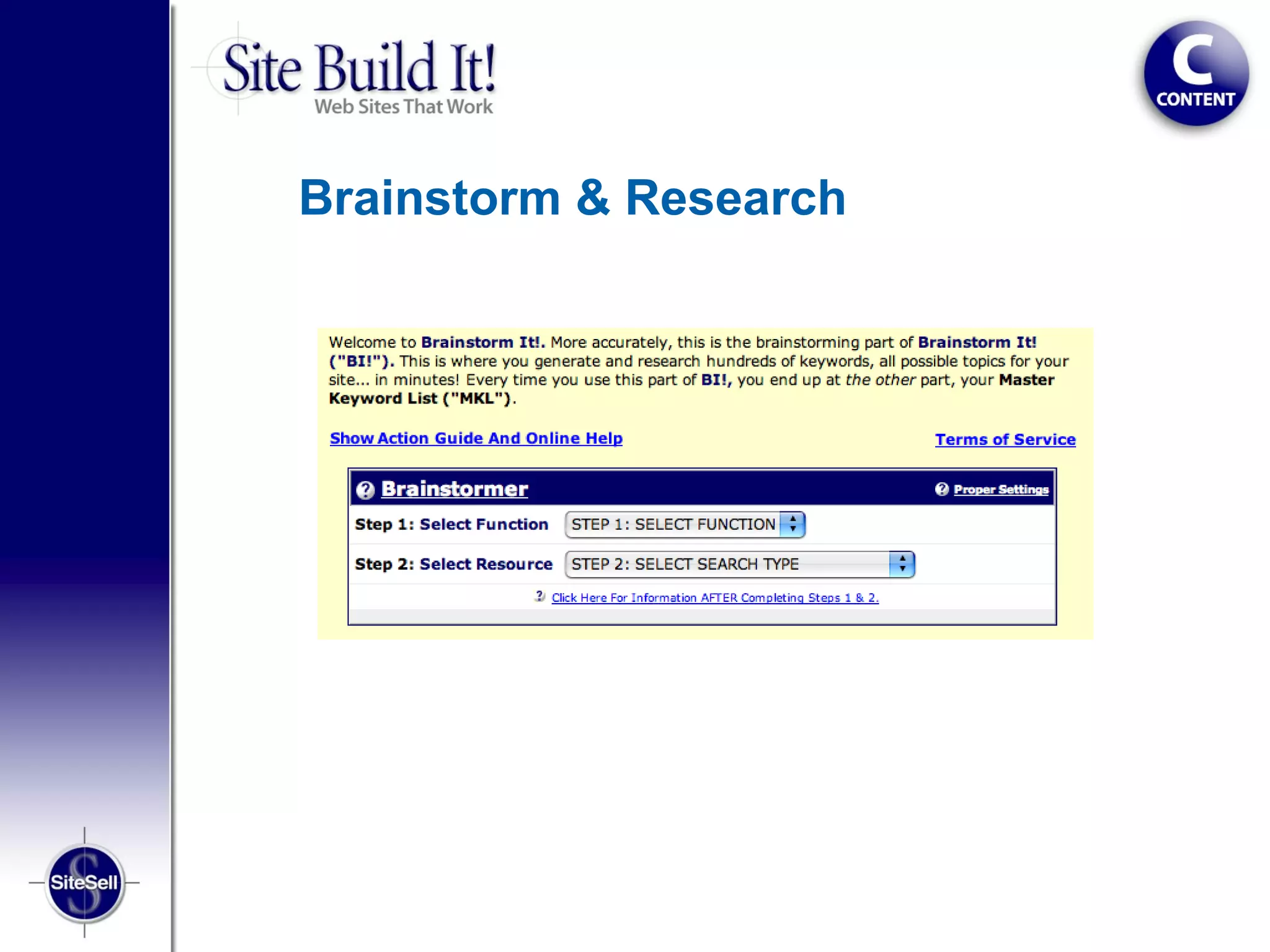 Brainstorm & Research
 
