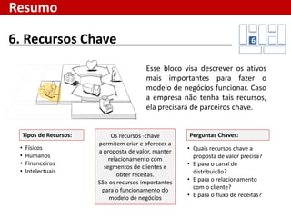 Uma vez que esta decisão é tomada, um modelo de
negócio pode ser cuidadosamente projetados em
torno de um forte entendimento de especificações de
cliente e suas necessidades.
Grupos de clientes representam segmentos distintos:
• Se as suas necessidades requerem e justificam diferentes ofertas
• Se eles são alcançados através de Canais de Distribuição diferentes
• Se eles exigem diferentes tipos de relacionamentos
• Se eles estão dispostos a pagar por aspectos diferentes da oferta
Segmentos de Clientes
1
 