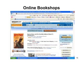 Online Bookshops




    2012 (c) Sonny Zulhuda   15
 