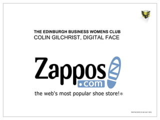THE EDINBURGH BUSINESS WOMENS CLUB COLIN GILCHRIST, DIGITAL FACE 