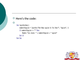    Here's the code:

 
