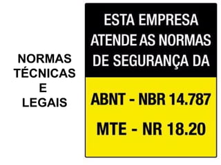 NORMAS
TÉCNICAS
E
LEGAIS
 