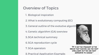Evolutionary Computing - Genetic Algorithms - An Introduction | PPT