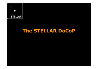 The STELLAR DoCoP
 