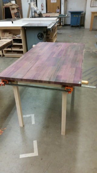 Purpleheart Dining Table