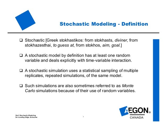stochastic model