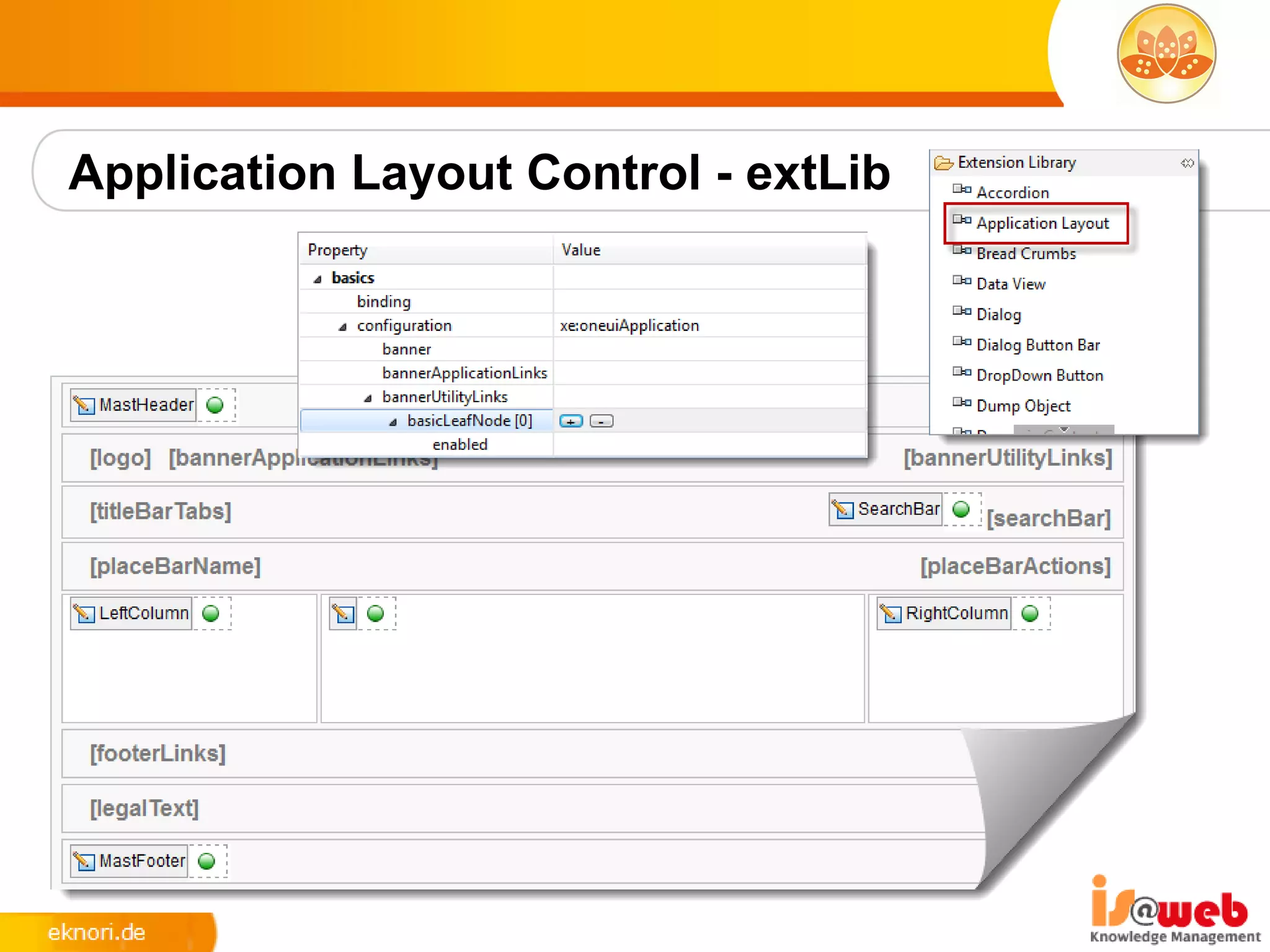 Application Layout Control - extLib
 