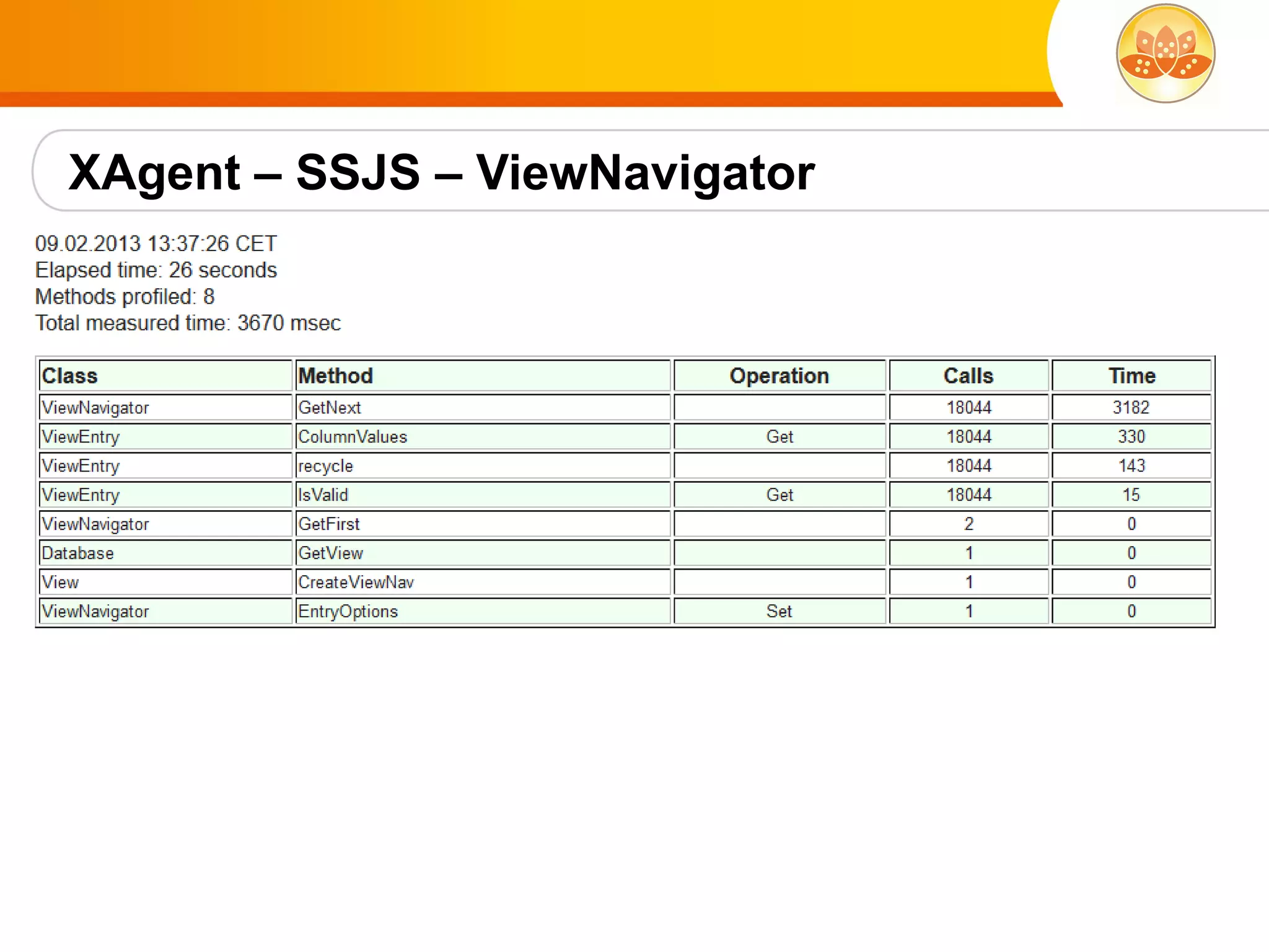XAgent – SSJS – ViewNavigator
 