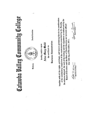 CCCC Cert for Finance