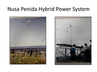 Nusa Penida Hybrid Power System
 