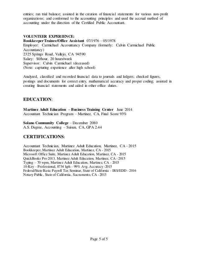 school aide resumes