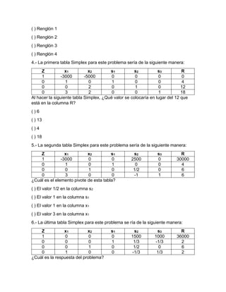EC1 F4 Act 7 Explicacion de método Simplex para problemas de PL | PDF