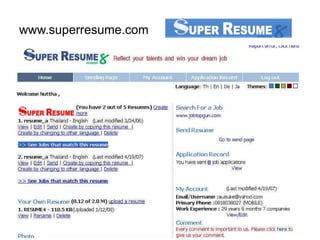 www.superresume.com 
