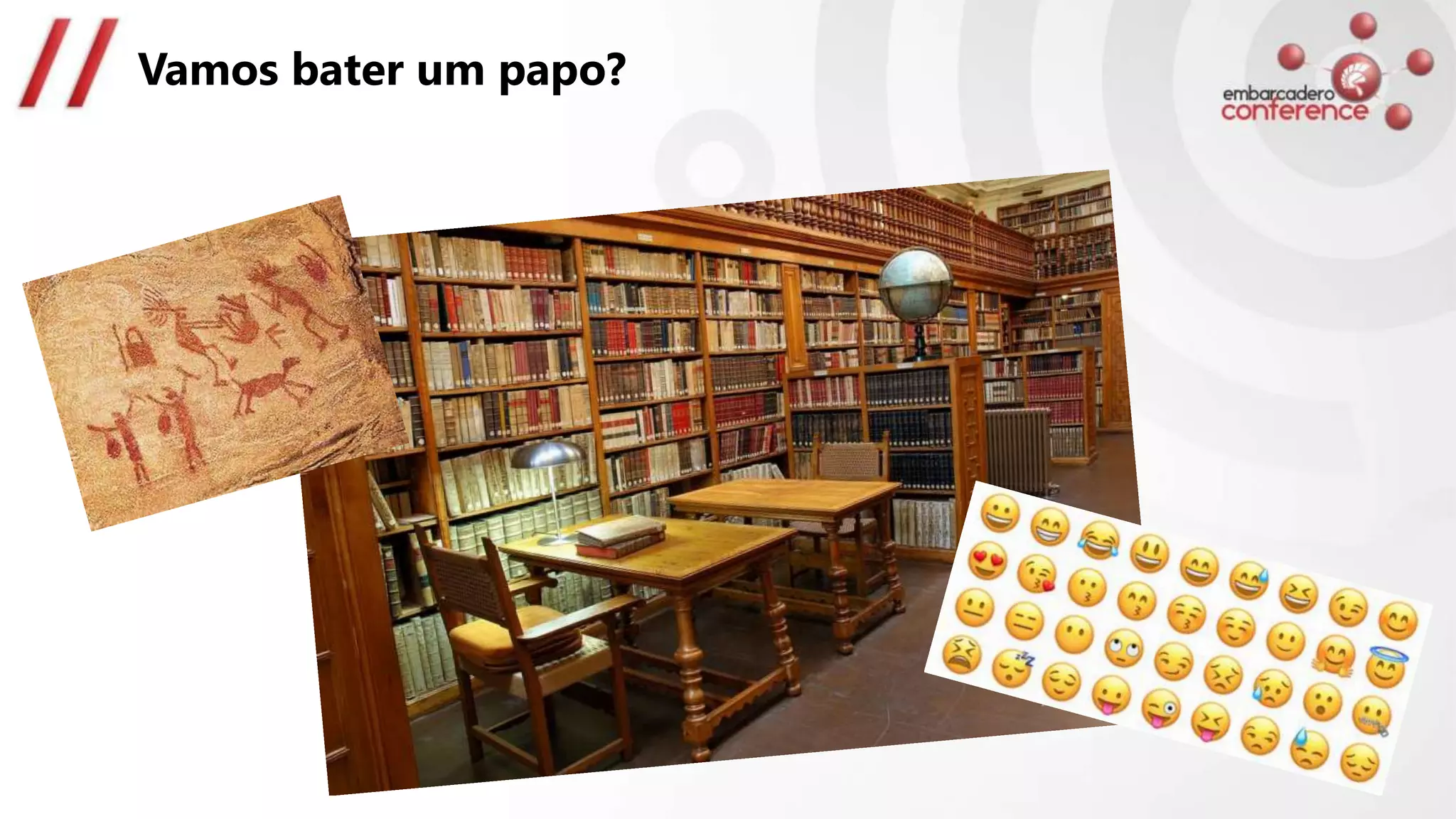 Vamos bater um papo?
 