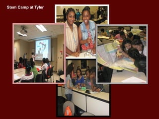 Stem Camp at Tyler
 