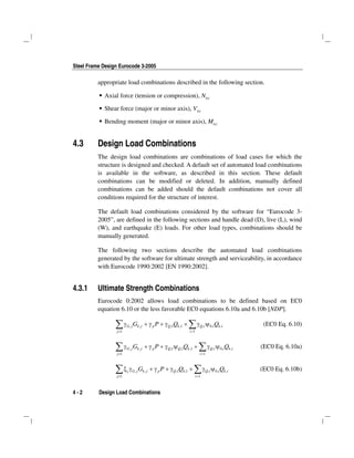 EC3 MANUAL FOR SAP2000 | PDF