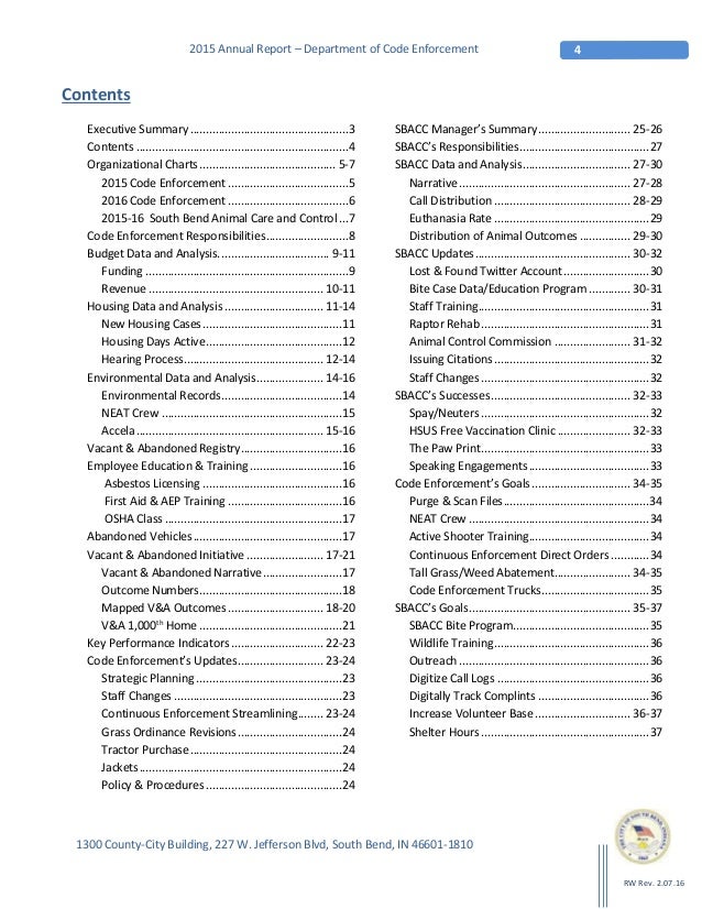 2015 Code Enforcement Annual Report REV 2716