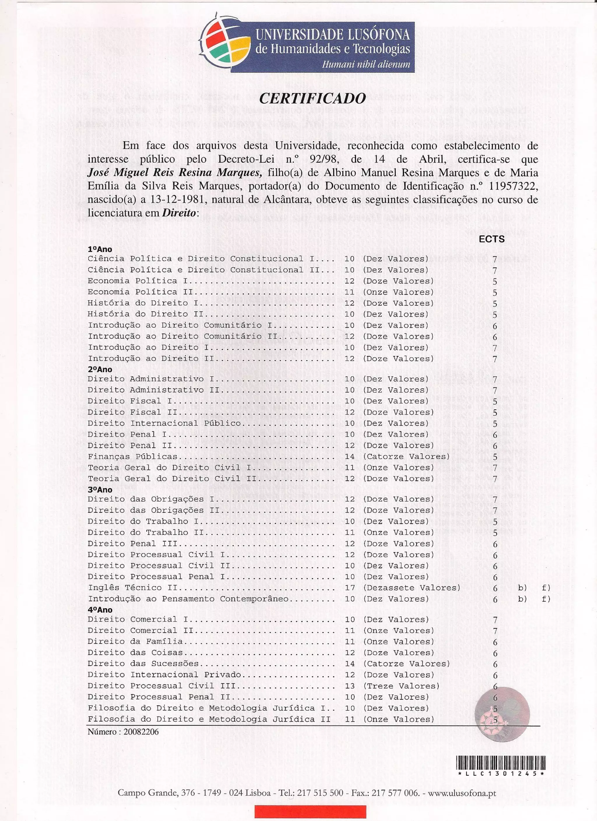 Certificado.Habilitacoes.frente | PDF