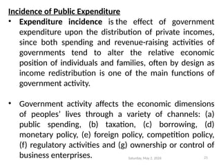 Comprehensive Analysis of Government Expenditure and Economic Impact | PPTX