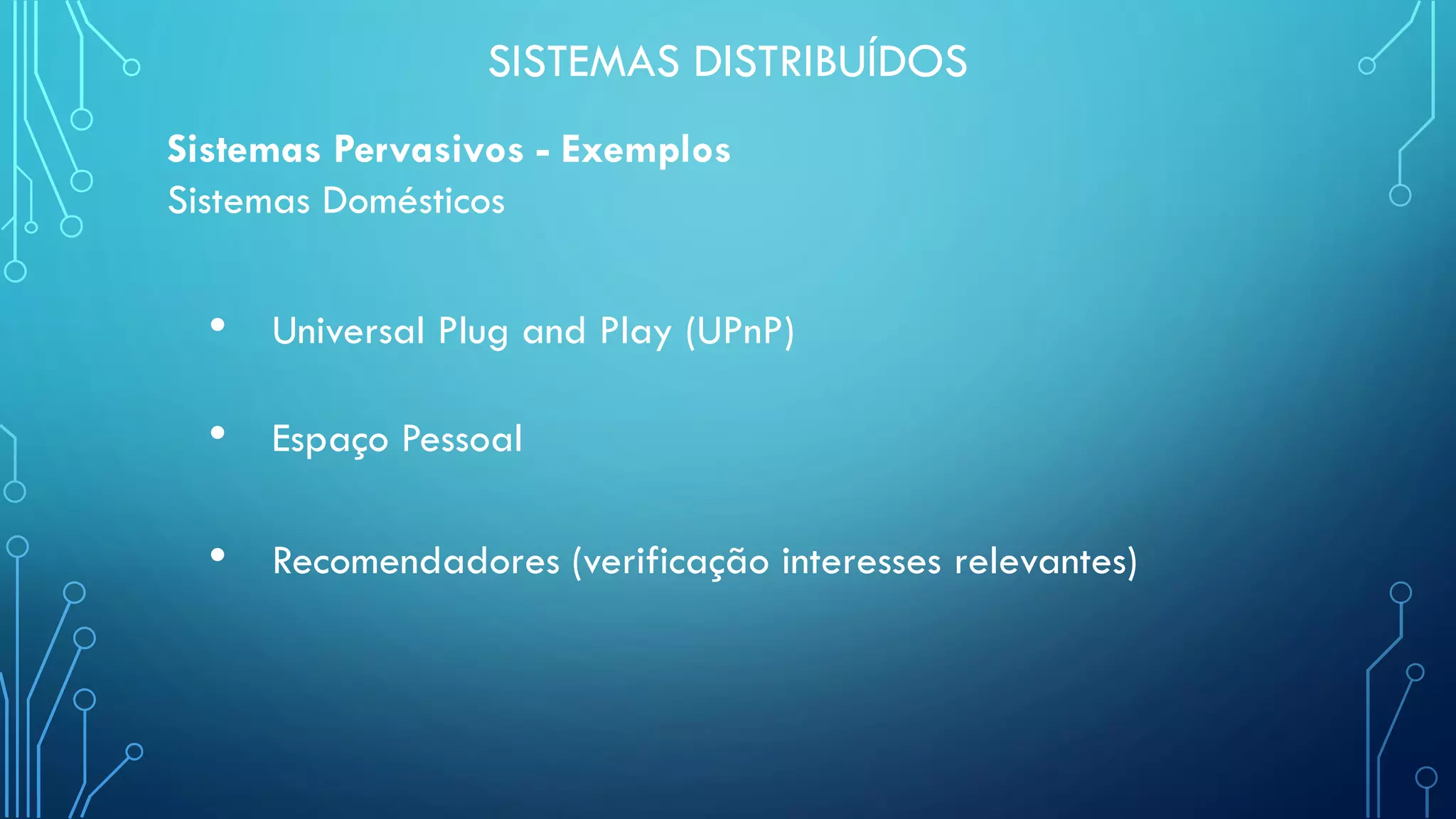 Sistemas Distribuídos - Aula 1
