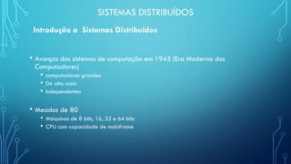 Sistemas Distribuídos - Aula 1