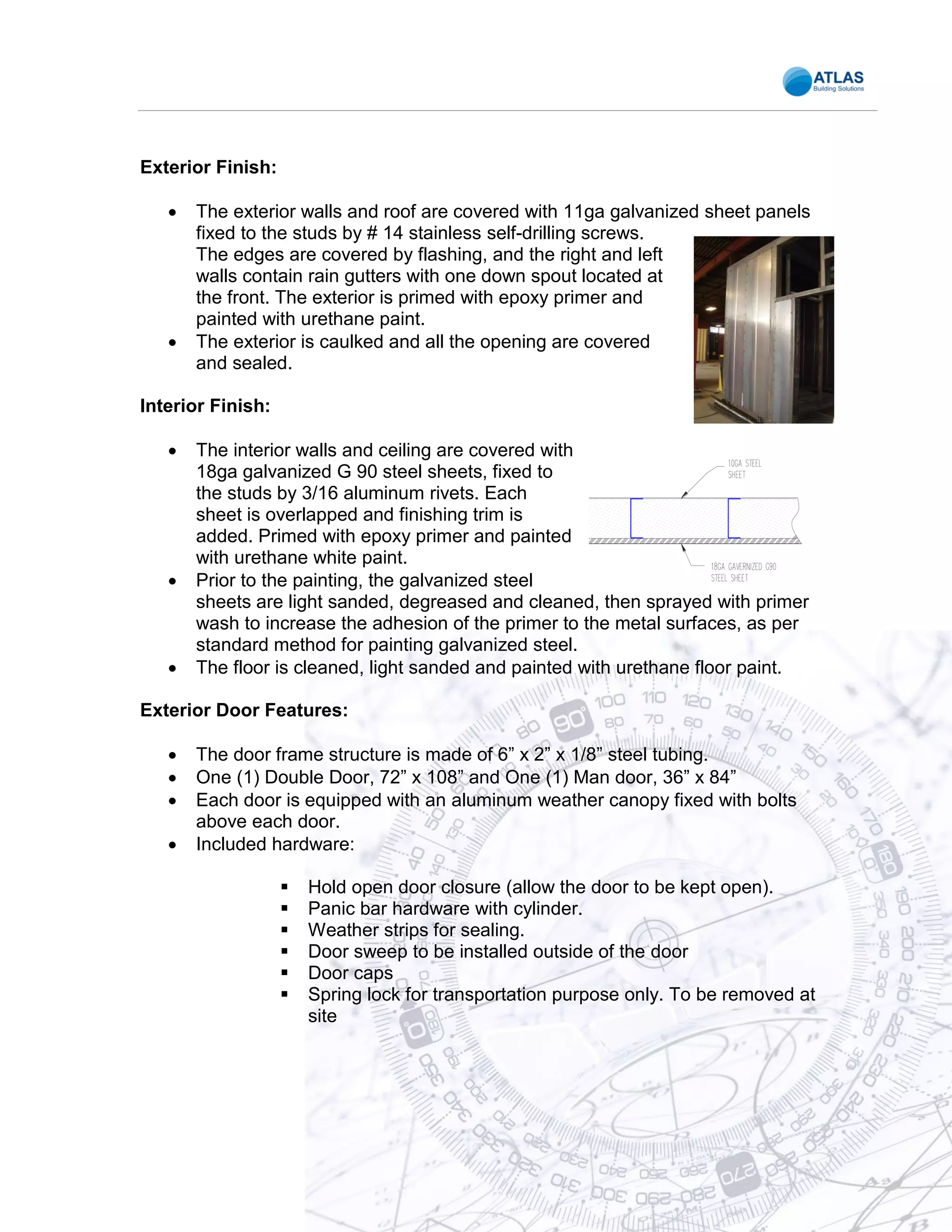 Ehouse Specification Sample | PDF