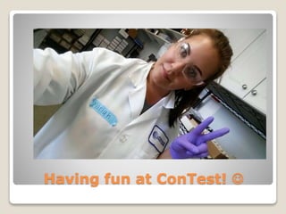 Having fun at ConTest! 
 