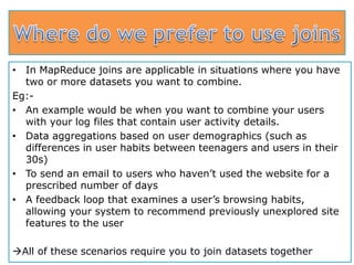 Hadoop Mapreduce joins | PPTX