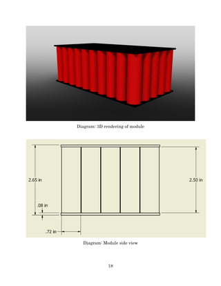 18
Diagram: 3D rendering of module
Diagram: Module side view
 