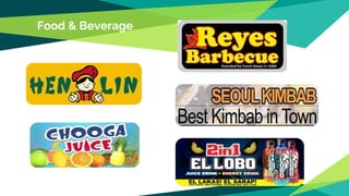 Food & Beverage
 