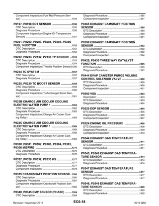 ENGINE CONTROL SYSTEM [GASOLINE ENGINE (V-6)] | PDF