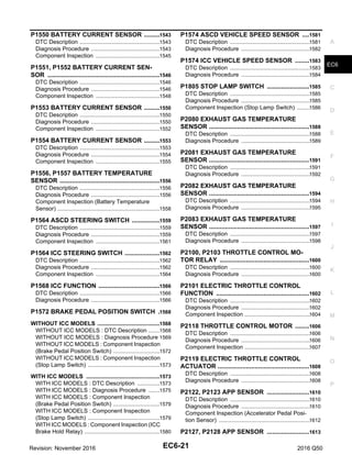 ENGINE CONTROL SYSTEM [GASOLINE ENGINE (V-6)] | PDF