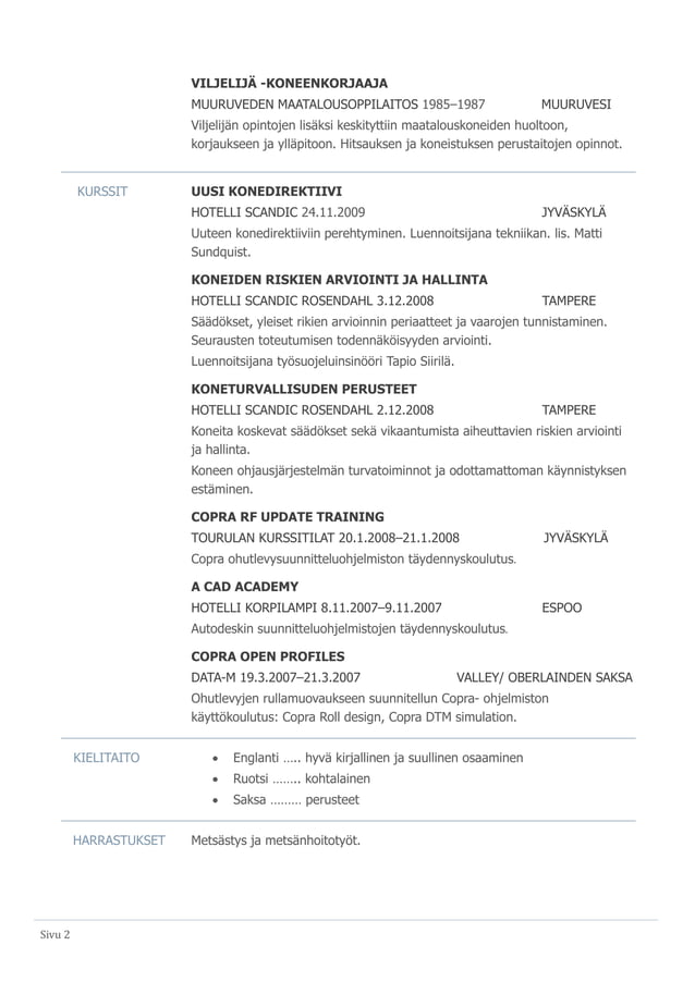 Ansioluettelo PDF ansioluettelo-pdf