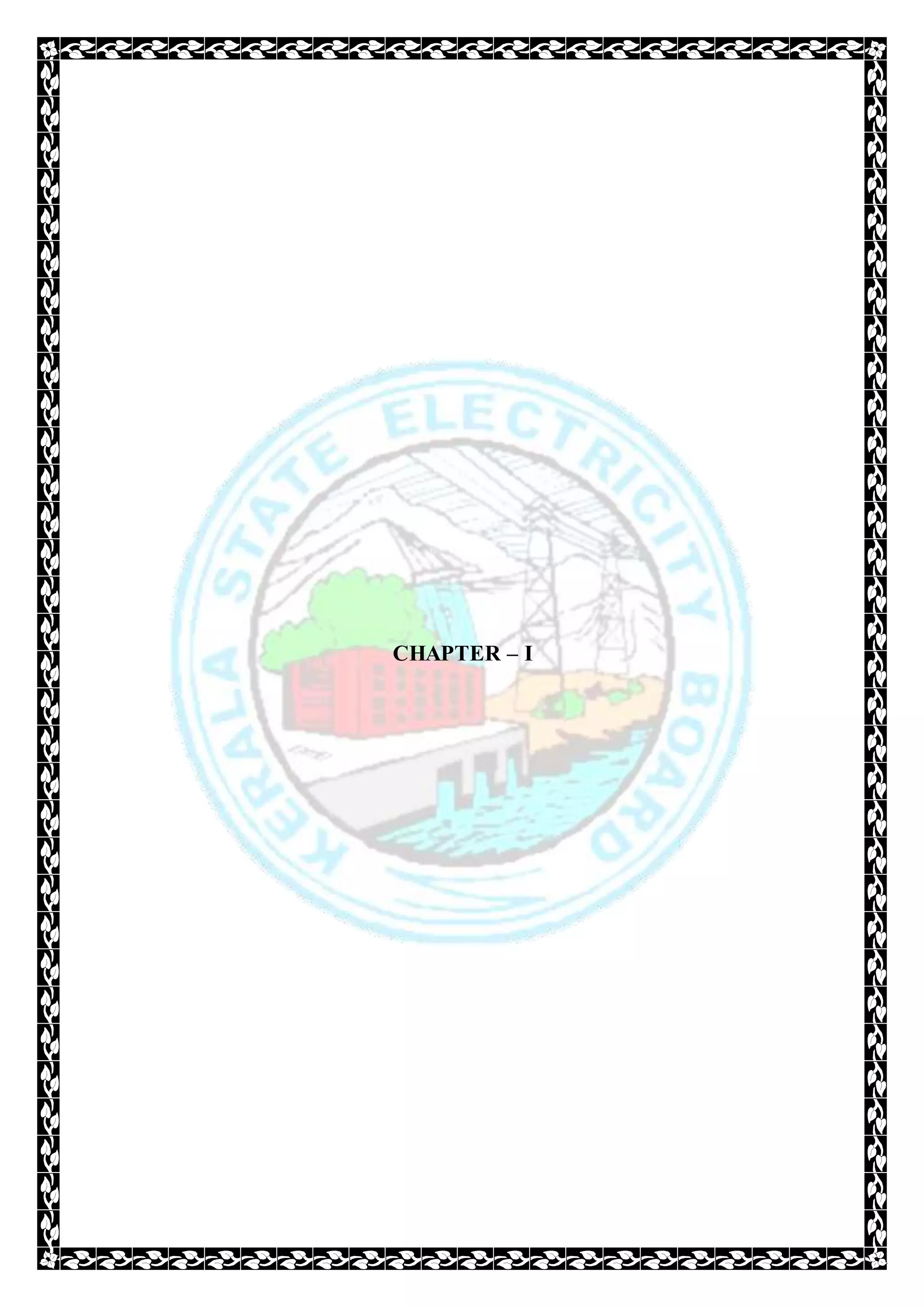 CHAPTER – I
 