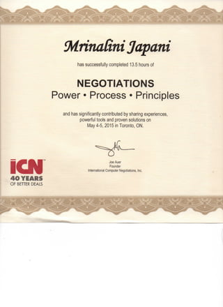 Negotiations Certificate_ICN