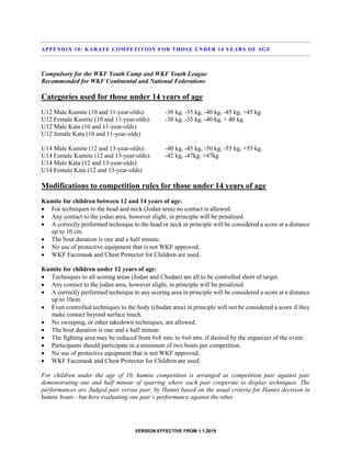 Wkf Score Sheet.pdf Ec7vx q wkf-competition-rules-2019-en-pdf-en-764 | PDF
